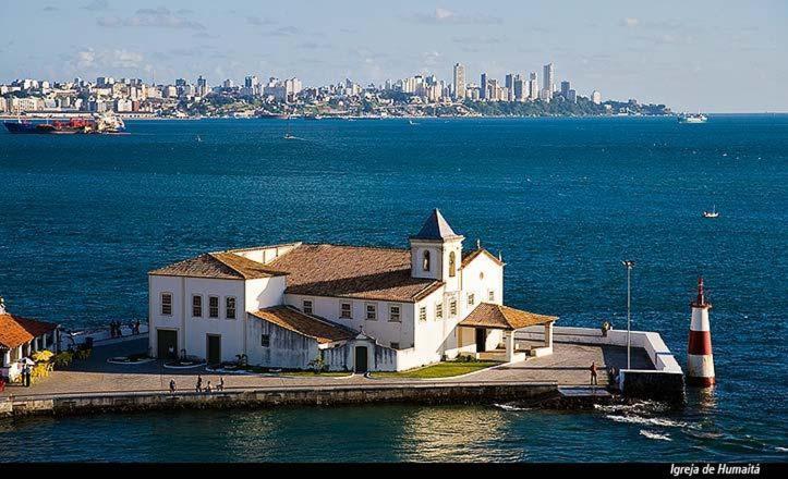 Flat Luxo Bem Localizado No Bairro Da Barra Salvador 아파트 외부 사진