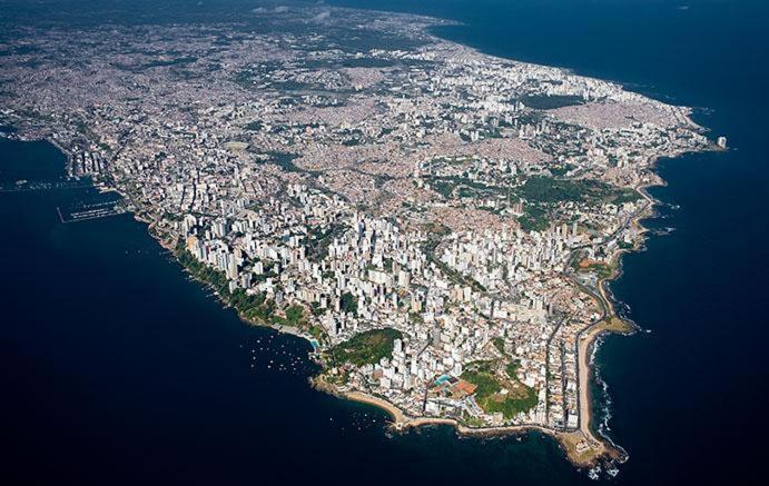 Flat Luxo Bem Localizado No Bairro Da Barra Salvador 아파트 외부 사진